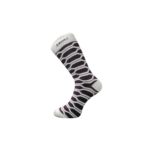 RAHAT men's honeycomb pattern crew socks pack of 3 in blue, maroon and green