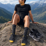 RAHAT Pixel Quest Premium Quarter Length Cotton Socks