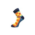 RAHAT Mosaic Rush Premium Quarter Length Cotton Socks