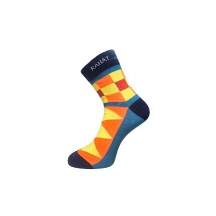 RAHAT Mosaic Rush Premium Quarter Length Cotton Socks