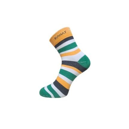 RAHAT Urban Stripe Premium Cotton Striped Socks