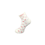 RAHAT women's heart argyle crew socks pack of 3 in blue, cream and pink